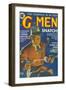 G-Men, FBI Detectives Pulp Fiction Magazine, USA, 1935-null-Framed Giclee Print