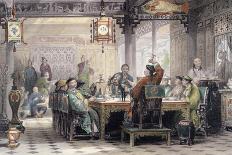 'Dinner Party at a Mandarin's House', China, 1843-G Patterson-Laminated Giclee Print
