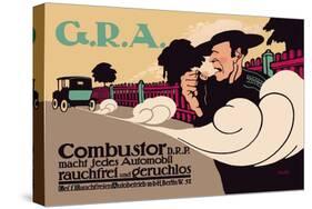 G.R.A.: Smokeless and Odorless Automobiles-Hans Rudi Erdt-Stretched Canvas