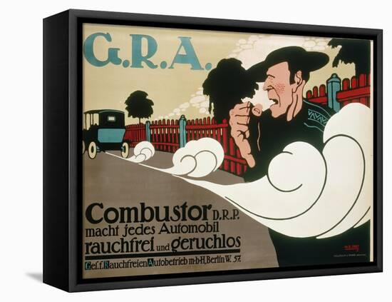 G,R,A, Von Hans Rudi Erdt, 1910-Plakatkunst-Framed Stretched Canvas