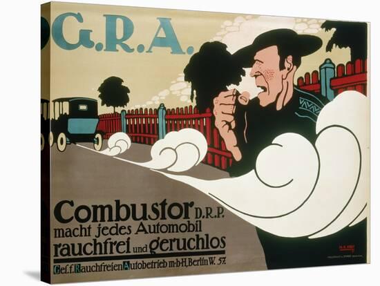 G,R,A, Von Hans Rudi Erdt, 1910-Plakatkunst-Stretched Canvas