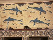 Dolphins, Knossos, Crete, Greek Islands, Greece-G Richardson-Photographic Print