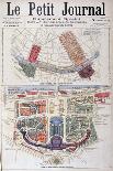 Plan for the Trocadero and Universal Exhibition of 1900, Paris, 1900-G Rochet-Giclee Print