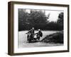 G Tucker Racing a Norton Bike, 1924-null-Framed Photographic Print