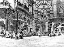 Between Khan El-Khalil, Egypt, 1881-G Werner-Framed Stretched Canvas