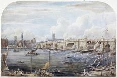 New London Waterworks, Vauxhall, Lambeth, London, 1825-G Yates-Giclee Print