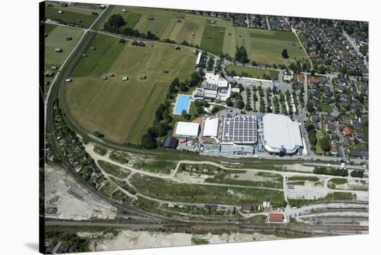 G7 Summit 2015 on Castle Elmau, Garmisch-Partenkirchen, Olympic Ice Sports Centre-Frank Fleischmann-Stretched Canvas