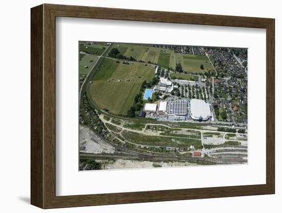 G7 Summit 2015 on Castle Elmau, Garmisch-Partenkirchen, Olympic Ice Sports Centre-Frank Fleischmann-Framed Photographic Print