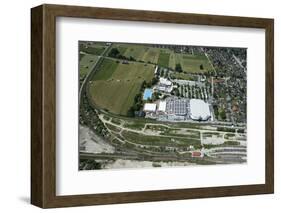 G7 Summit 2015 on Castle Elmau, Garmisch-Partenkirchen, Olympic Ice Sports Centre-Frank Fleischmann-Framed Photographic Print