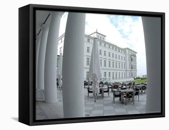 G8 Summit, Haus Mecklenburg of the Kempinski Grand Hotel, Germany-Frank Hormann-Framed Stretched Canvas