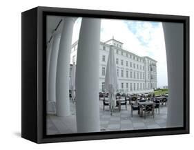 G8 Summit, Haus Mecklenburg of the Kempinski Grand Hotel, Germany-Frank Hormann-Framed Stretched Canvas
