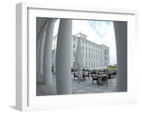 G8 Summit, Haus Mecklenburg of the Kempinski Grand Hotel, Germany-Frank Hormann-Framed Photographic Print