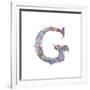 G-Green Girl-Framed Giclee Print