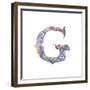 G-Green Girl-Framed Giclee Print