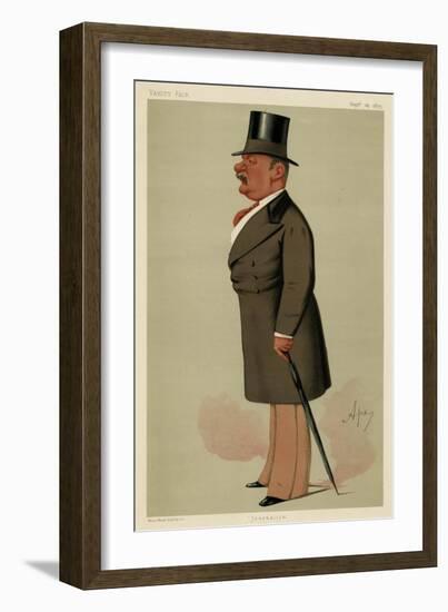 Ga Sala, Vanity Fair 1875-Carlo Pellegrini-Framed Art Print