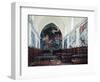 Gabino Ortiz Library Room with Frescoes by Clemente Orozco, 1940-Joan Blaeu-Framed Giclee Print