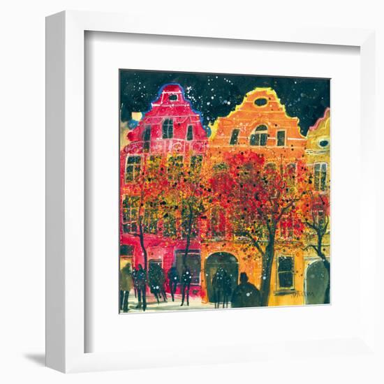 Gable Ends, Brussels-Susan Brown-Framed Art Print