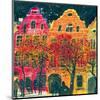 Gable Ends, Brussels-Susan Brown-Mounted Art Print