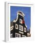 Gable of Canal House, Amsterdam, Holland-Jon Arnold-Framed Photographic Print