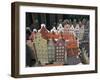 Gables and Painted Facades of Hanseatic Gdansk, Gdansk, Pomerania, Poland-Ken Gillham-Framed Photographic Print