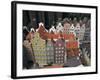 Gables and Painted Facades of Hanseatic Gdansk, Gdansk, Pomerania, Poland-Ken Gillham-Framed Photographic Print