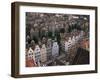 Gables and Painted Facades of Hanseatic Gdansk, Gdansk, Pomerania, Poland-Ken Gillham-Framed Photographic Print