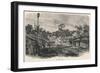 Gabon, Village C1870-null-Framed Art Print