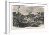 Gabon, Village C1870-null-Framed Art Print