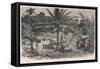 Gabon Village-null-Framed Stretched Canvas