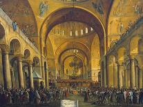 Hall of Council of Ten in Venice-Gabriel Bella-Giclee Print