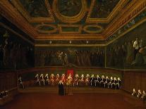 Lunch at San Beneto Theatre Offered by Doge in Honor of Princes of North, Venice-Gabriel Bella-Giclee Print