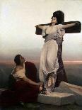 Christian Martyr on the Cross, (Saint Juli), 1865-Gabriel Cornelius Ritter von Max-Stretched Canvas