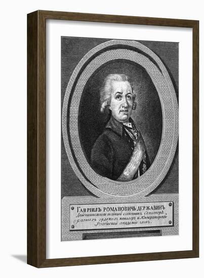 Gabriel Derzhavin-Ferdinand de Meys-Framed Art Print