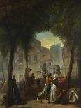 A Street Show in Paris, 1760-Gabriel Jacques de Saint-Anton-Giclee Print