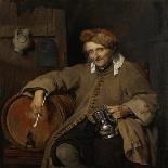 The Old Drinker, c.1661-3-Gabriel Metsu-Giclee Print