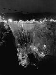 Boulder Dam under Construction-Gabriel Moulin-Framed Stretched Canvas