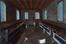 Palla Corda or Giocco Della Racchetta (Real Tennis Variant) Venice, Italy-Gabriele Bella-Giclee Print