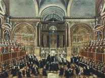 Concert in 1782 for Future Tsar Paul I of Russia-Gabriele Bella-Framed Art Print