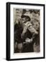 Gabriele D'Annunzio, Italian Poet, Novelist and Dramatist, 20th Century-Principe di Montenevoso Gabriele D'Annunzio-Framed Giclee Print