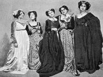 Maids, Scene from Francesca Da Rimini-Gabriele D'Annunzio-Giclee Print