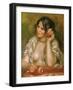 Gabrielle a La Rose, 1911-Pierre-Auguste Renoir-Framed Giclee Print