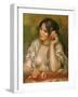 Gabrielle a La Rose, 1911-Pierre-Auguste Renoir-Framed Giclee Print