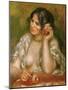 Gabrielle a La Rose, 1911-Pierre-Auguste Renoir-Mounted Giclee Print