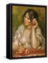 Gabrielle a La Rose, 1911-Pierre-Auguste Renoir-Framed Stretched Canvas