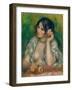 Gabrielle À La Rose-Pierre-Auguste Renoir-Framed Giclee Print