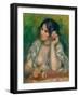 Gabrielle À La Rose-Pierre-Auguste Renoir-Framed Giclee Print