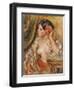 Gabrielle a Sa Coiffure, 1910-Pierre-Auguste Renoir-Framed Giclee Print