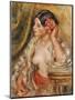 Gabrielle a Sa Coiffure, 1910-Pierre-Auguste Renoir-Mounted Giclee Print