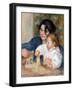 Gabrielle and Jean by Pierre-Auguste Renoir-Fine Art-Framed Photographic Print