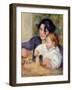 Gabrielle and Jean, circa 1895-6-Pierre-Auguste Renoir-Framed Giclee Print
